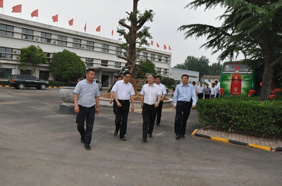 農發行河南省分行黨委書記、行長謝文蒞臨林河酒業和銀河棉業調研